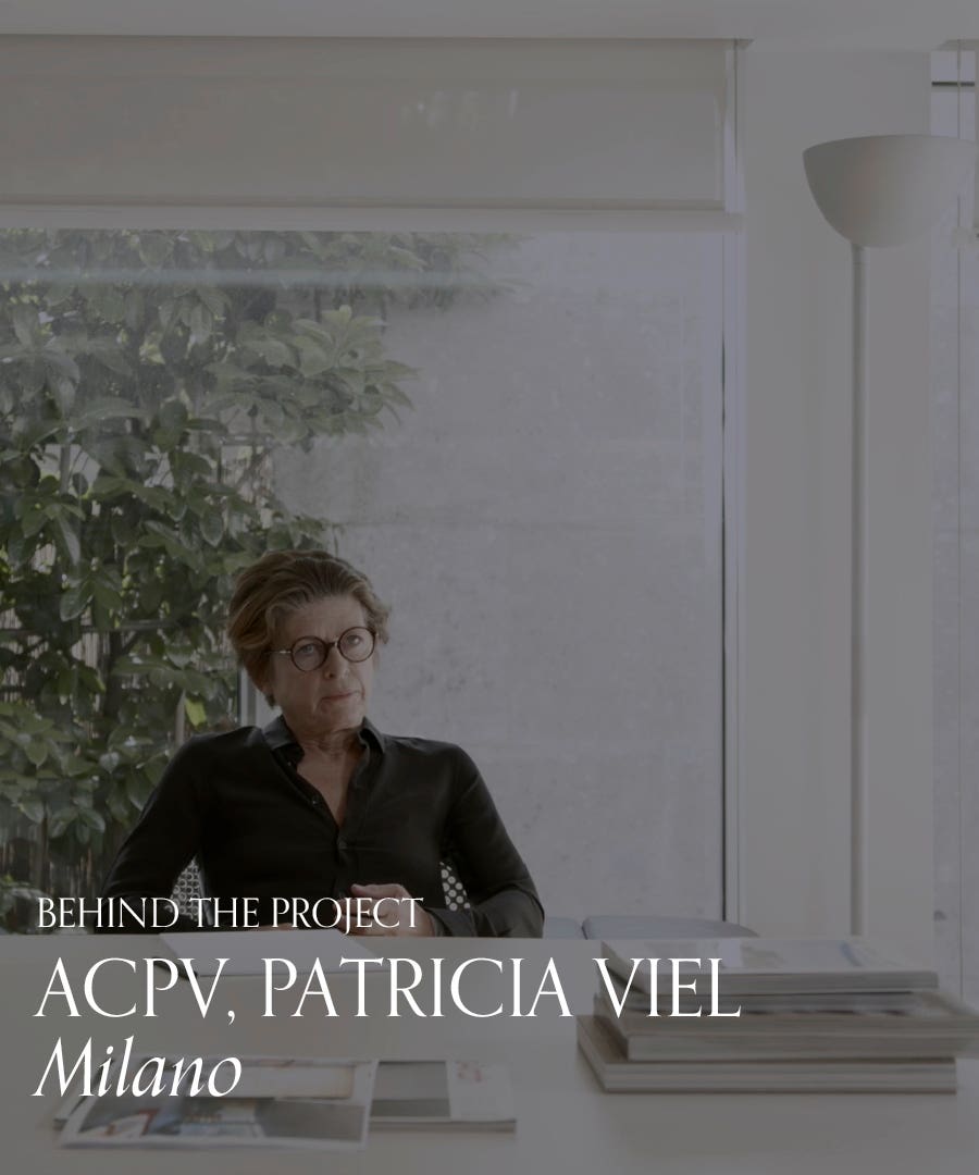 BEHIND THE PROJECT, PATRICIA VIEL.